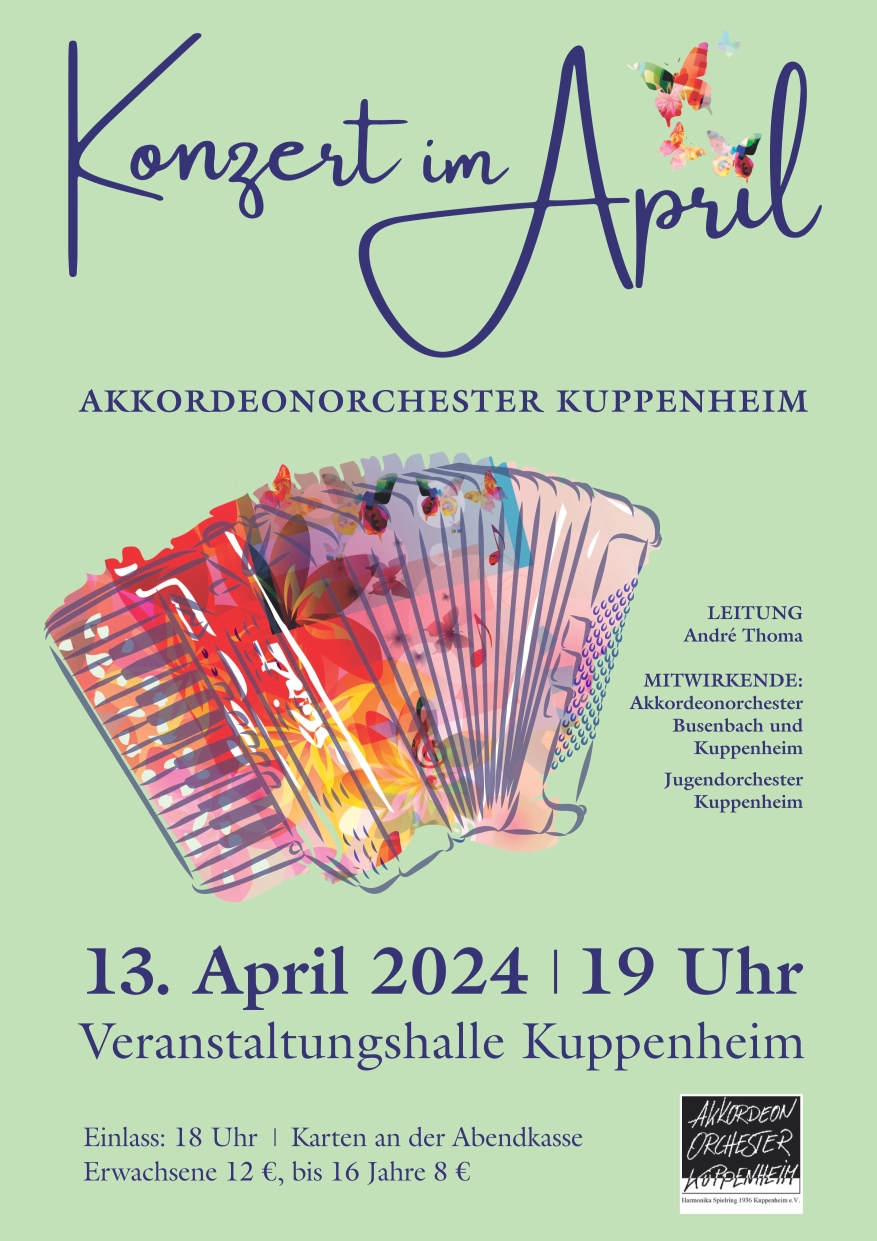 April-Konzert in Kuppenheim